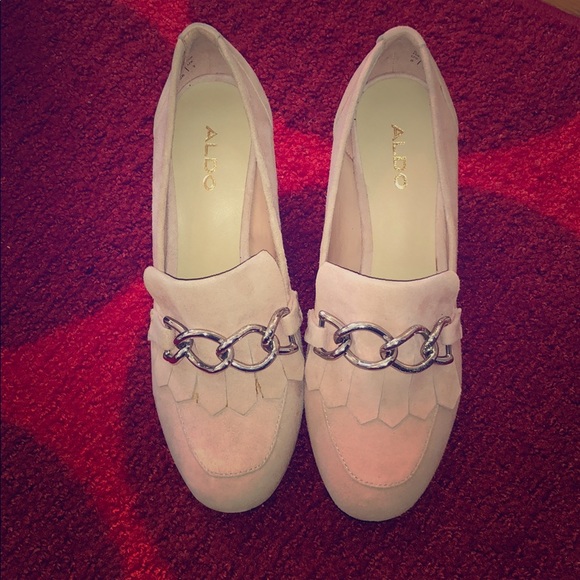 Aldo Shoes - ALDO Alenne Suede Heeled Loafers